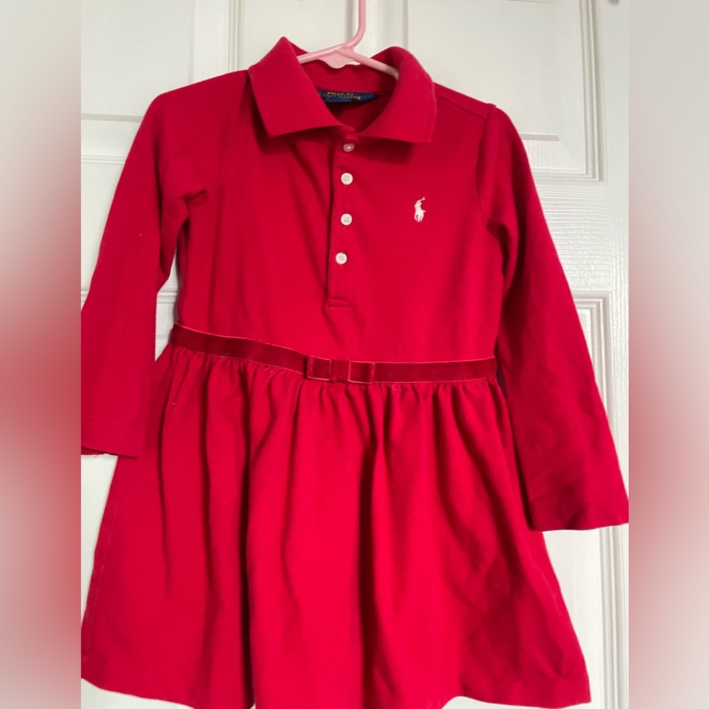 Christmas Polo Dress